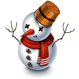 Snowman Sticker