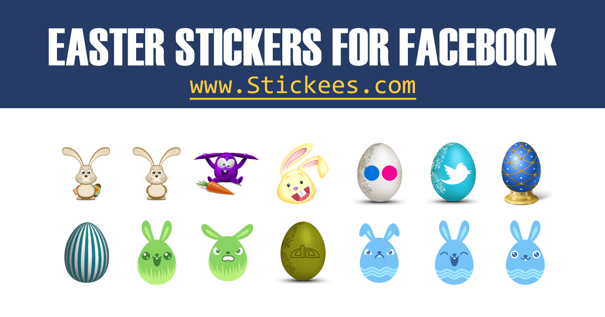 Easter Emoji Stickers for Sale