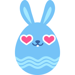 Blue Love Sticker