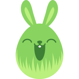 Green Happy Sticker