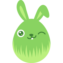 Green Wink Sticker