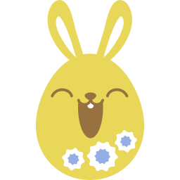 Yellow Happy Sticker