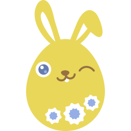 Yellow Wink Sticker