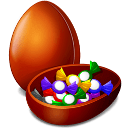 Chocolate Egg Sticker