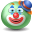 Clown Sticker