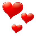 Red Heart Sticker