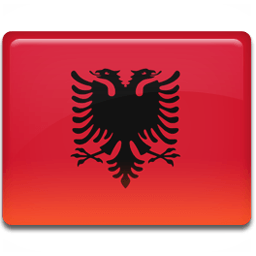 Albania Flag Sticker