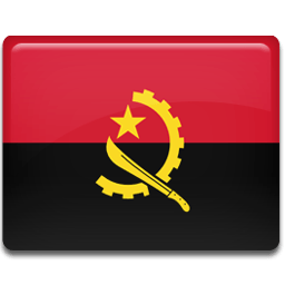 Angola Flag Sticker