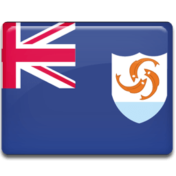 Anguilla Flag Sticker