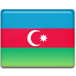 Azerbaijan Flag Sticker