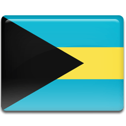 Bahamas Flag Sticker