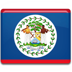 Belize Flag Sticker