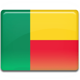 Benin Flag Sticker