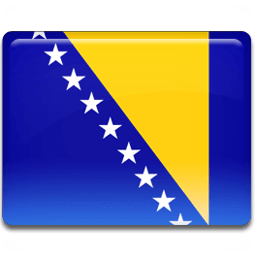 Bosnian Flag Sticker