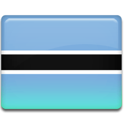 Botswana Flag Sticker