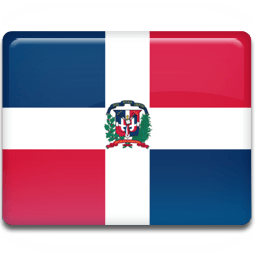 Dominican Republic Flag Sticker