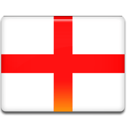 England Flag Sticker