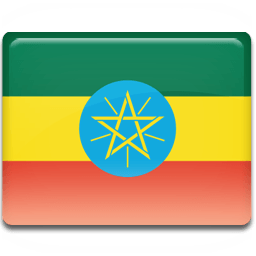 Ethiopia Flag Sticker