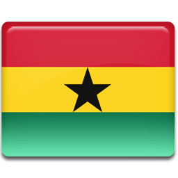 Ghana Flag Sticker