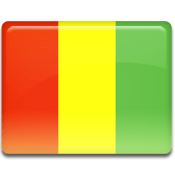 Guinea Flag Sticker