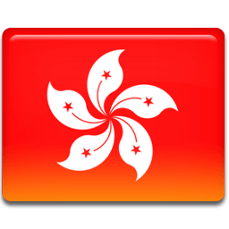 Hong Kong Flag Sticker