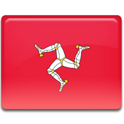 Isle Of Man Flag Sticker