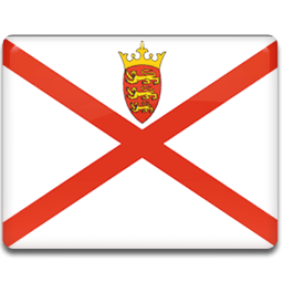 Jersey Flag Sticker