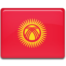 Kyrgyzstan Flag Sticker