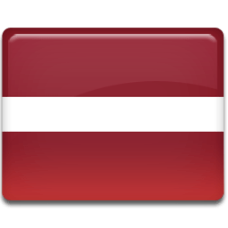 Latvia Flag Sticker