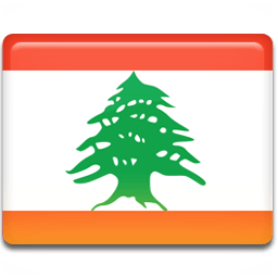 Lebanon Flag Sticker