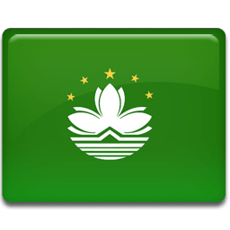 Macau Flag Sticker