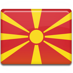 Macedonia Flag Sticker