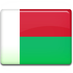 Madagascar Flag Sticker