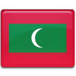 Maldives Flag Sticker