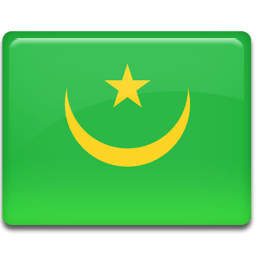 Mauritania Flag Sticker