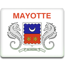 Mayotte Flag Sticker
