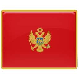 Montenegro Flag Sticker