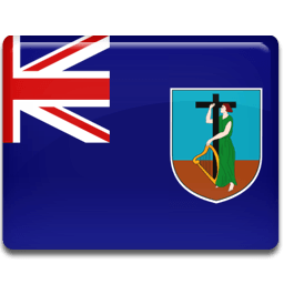 Montserrat Flag Sticker