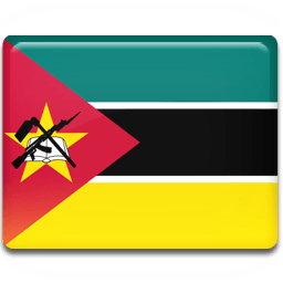 Mozambique Flag Sticker