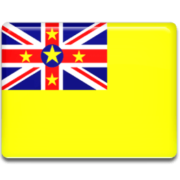 Niue Flag Sticker