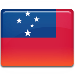 Samoa Flag Sticker