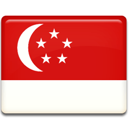 Singapore Flag Sticker