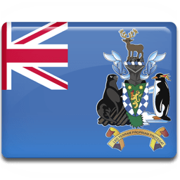 South Georgia Flag Sticker