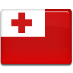 Tonga Flag Sticker