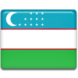 Uzbekistan Flag Sticker