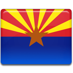 Arizona Flag Sticker