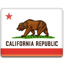 California Flag Sticker