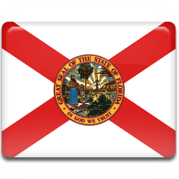 Florida Flag Sticker
