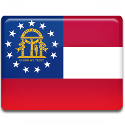 Georgia Flag Sticker