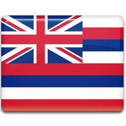 Hawaii Flag Sticker